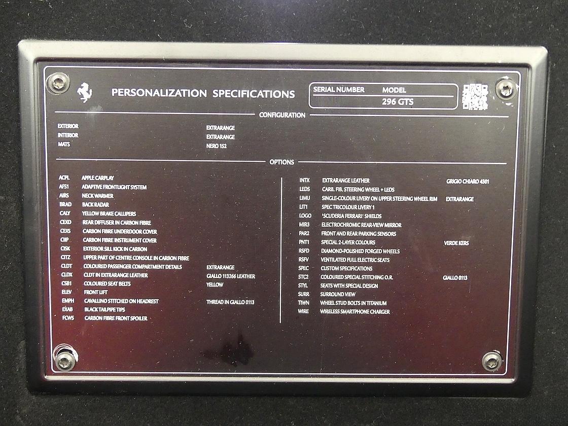 페라리 296 GTS 3.0 PHEV